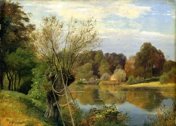 In der Nähe der Aumühle, ca. 1830